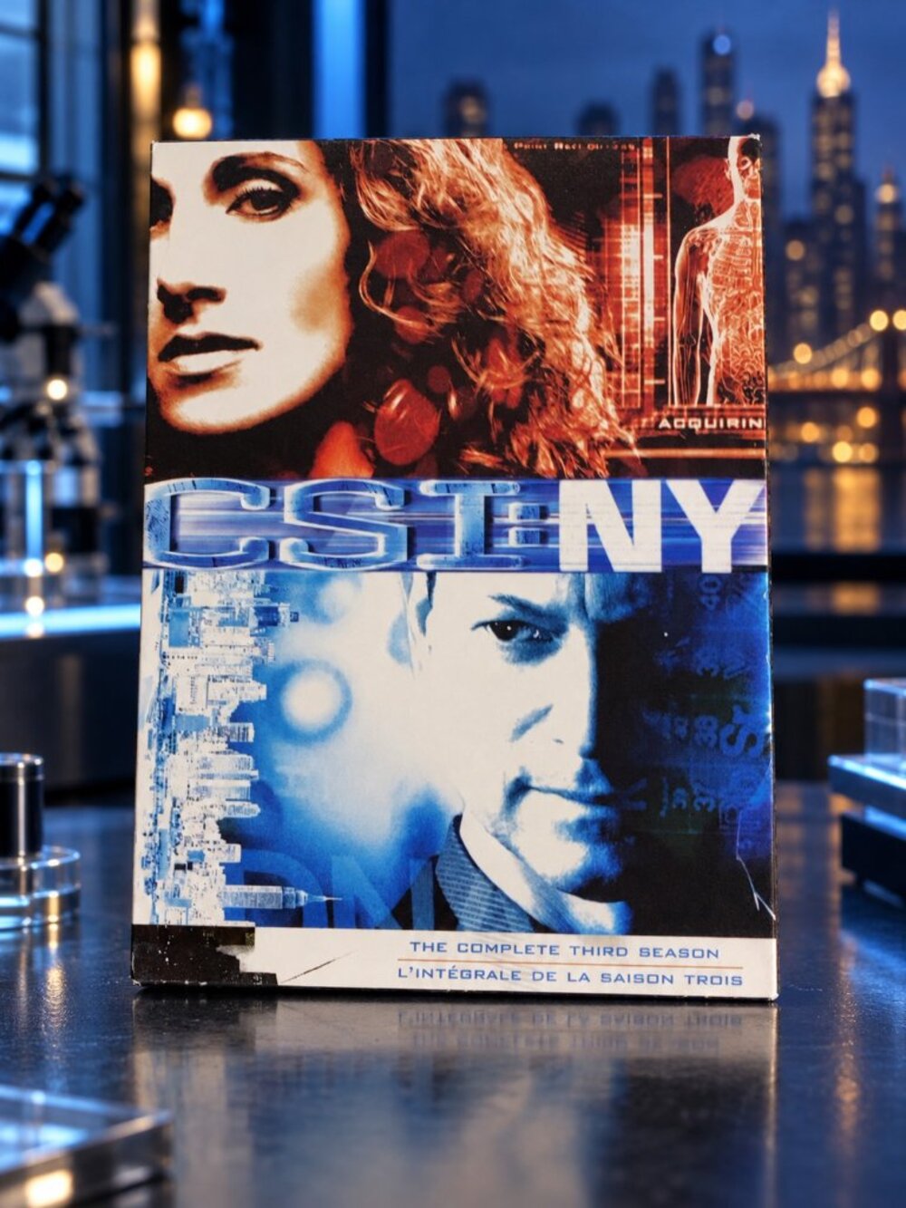 CSI NY Complete Third Season 3 (6-DVD Set, Region 1) Very Good condition!
